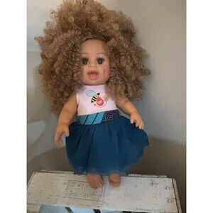 Orijin Bees Baby Bee Dolls Sunnie Fro Baby Bee 12” Preowned